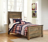 Trinell - Twin Panel Rails - Brown