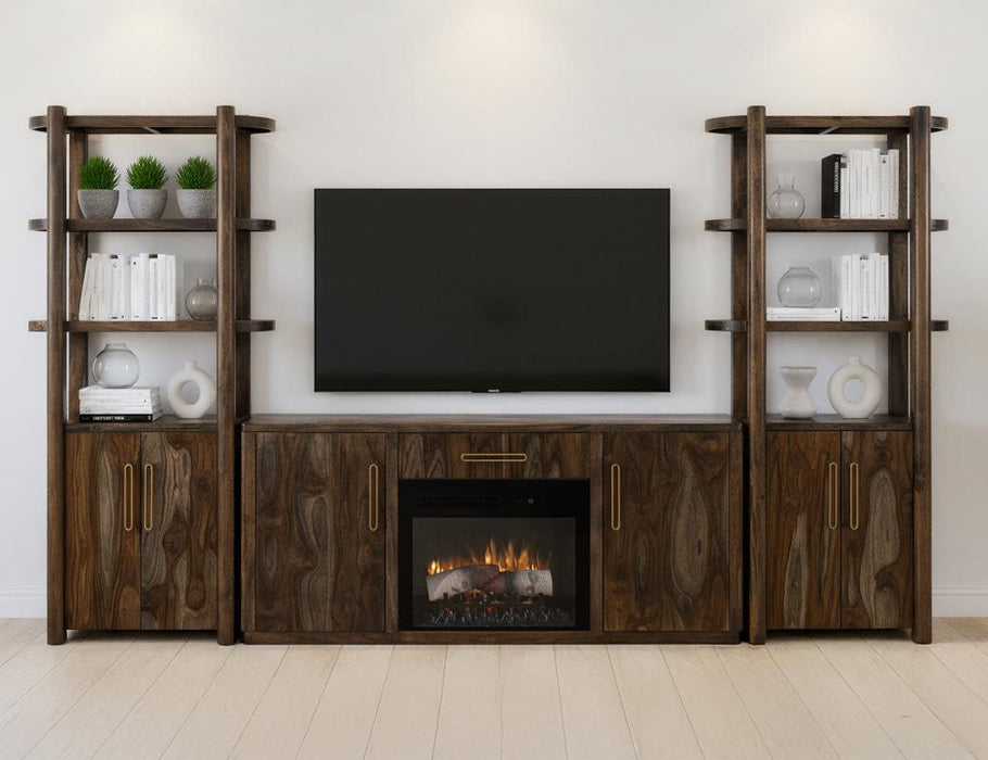 Balam - Wall Unit With Electric Fireplace Insert