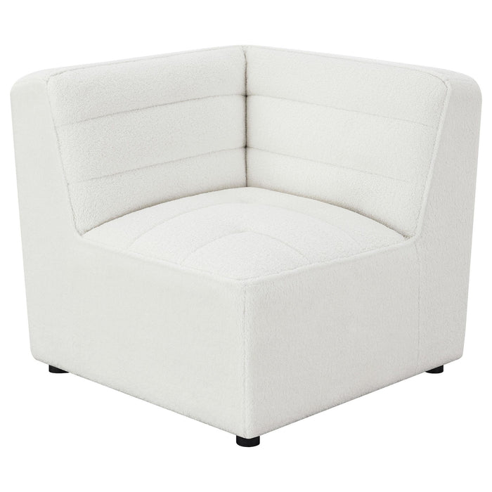 Sunny Upholstered Corner Chair Natural