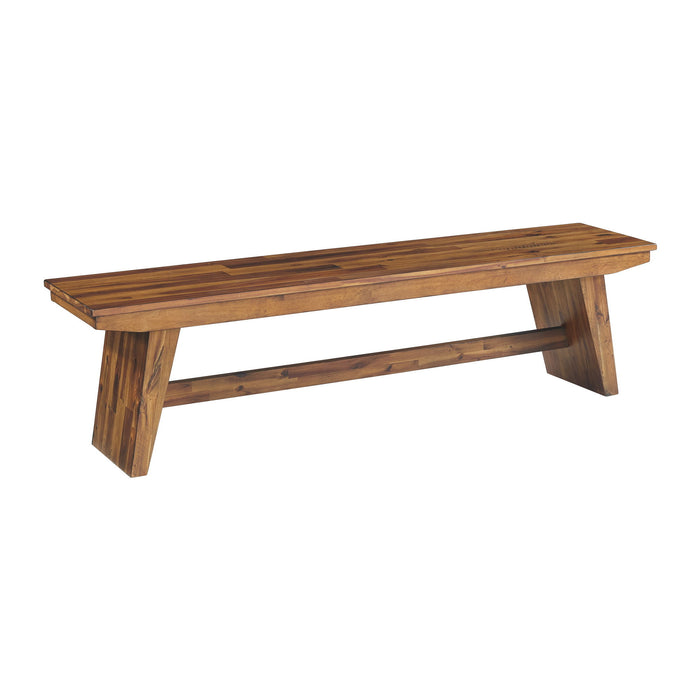 Vantage - Dining Bench - Organic Spice Acacia