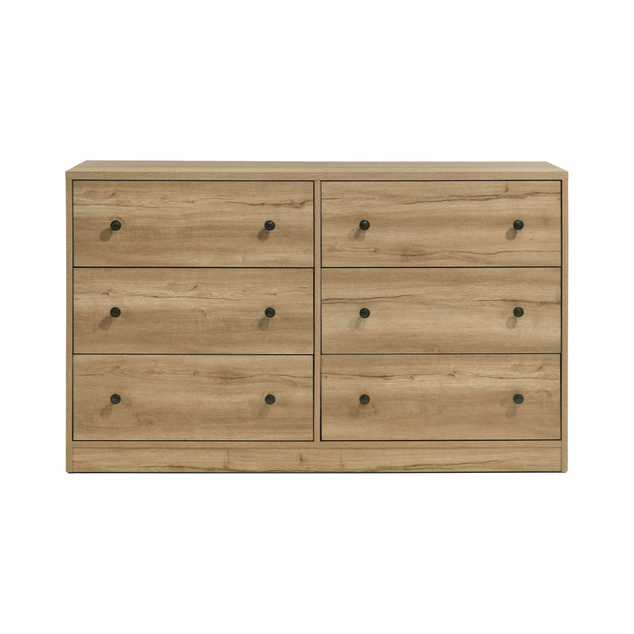 Vega - Dresser - Natural Oak Melamine