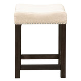 Heatherbrook - Upholstered Console Stool - Charcoal & Ash