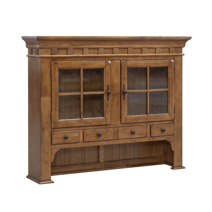 Treasures - Hutch - Rustic Oak
