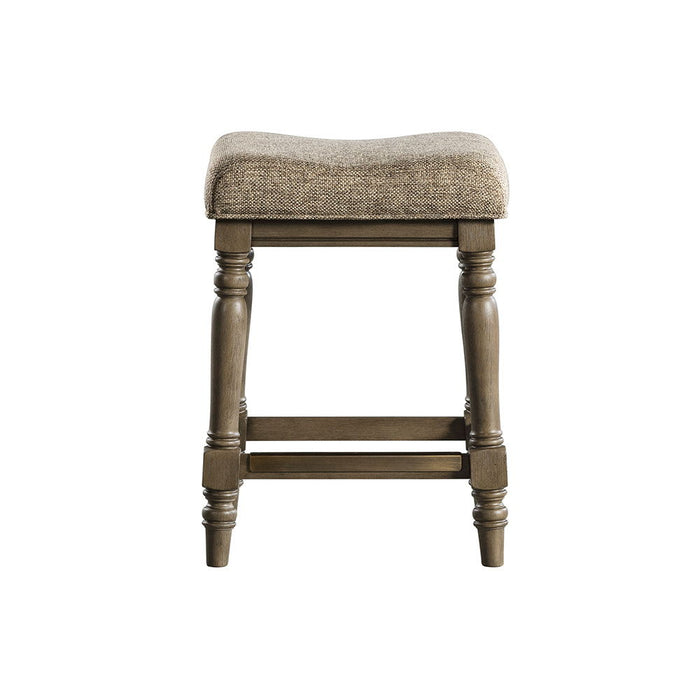 Balboa Park - Backless Stool - Roasted Oak
