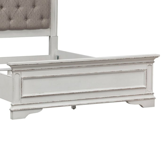 Magnolia Manor - Full Panel Footboard - White