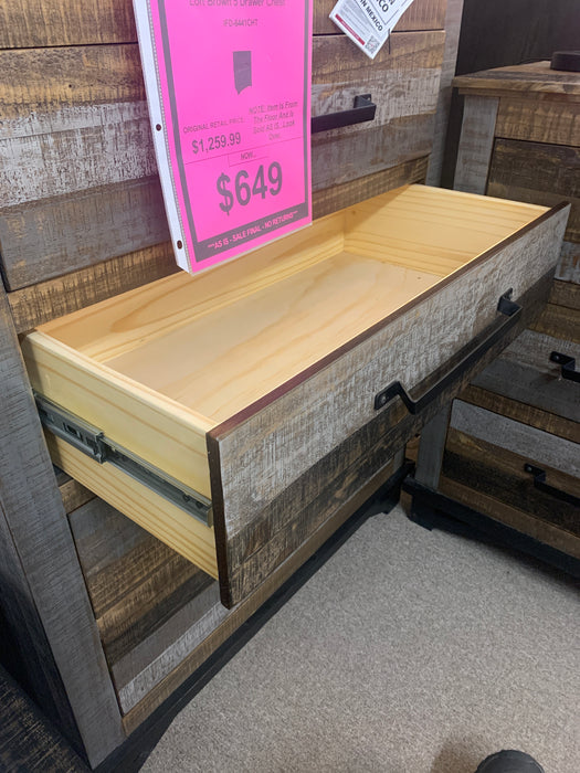 Loft 5 Drawer Dresser