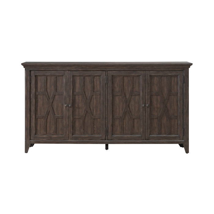 Paradise Valley - Hall Buffet - Saddle Brown