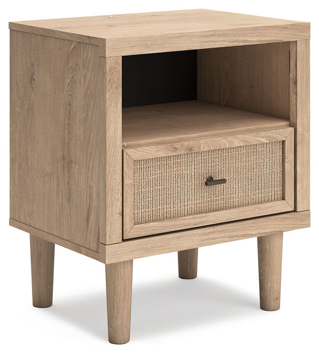 Cielden - Two-tone - One Drawer Night Stand