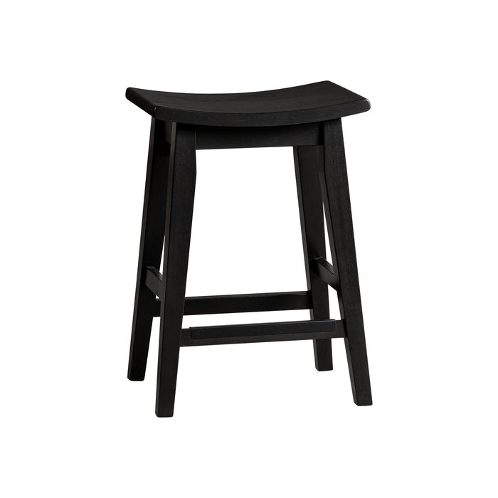 Austin - Backless Stool - Natural Mango Wood