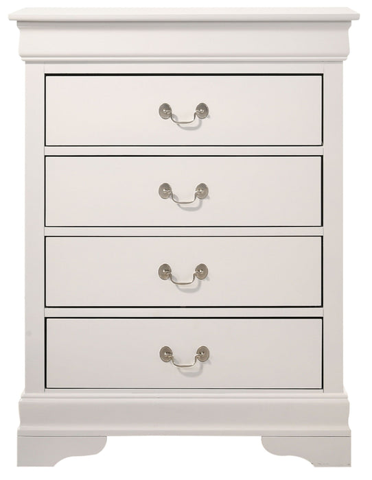 Louis Phillipe - Traditional Style Storage Chest Elegant
