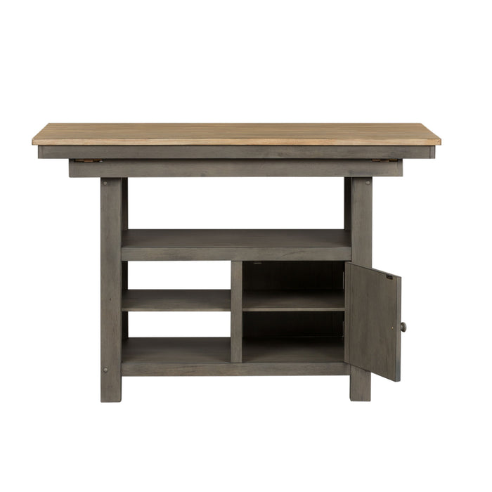 Lindsey Farm - Kitchen Island Base - Dark Gray