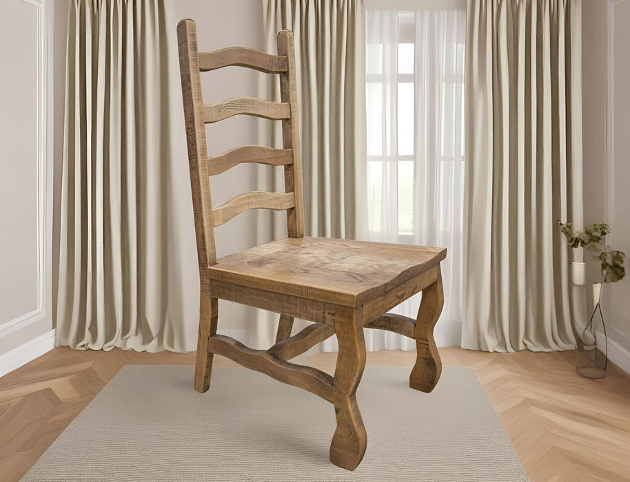 Marquez - Chair Solid Wood (Set of 2) - Two Tone Light Brown