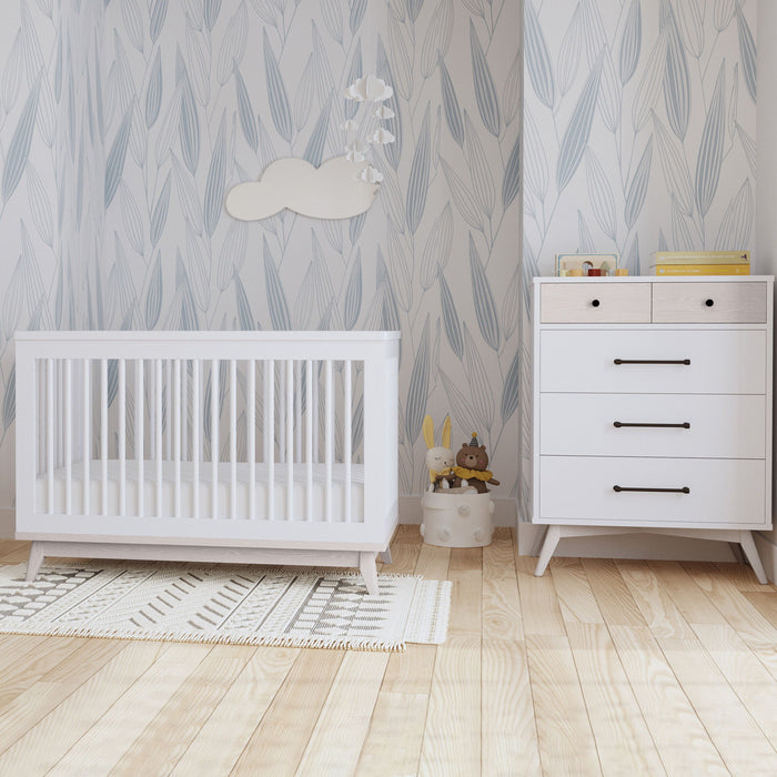 Rowan - Cottage Crib - Ash Linen