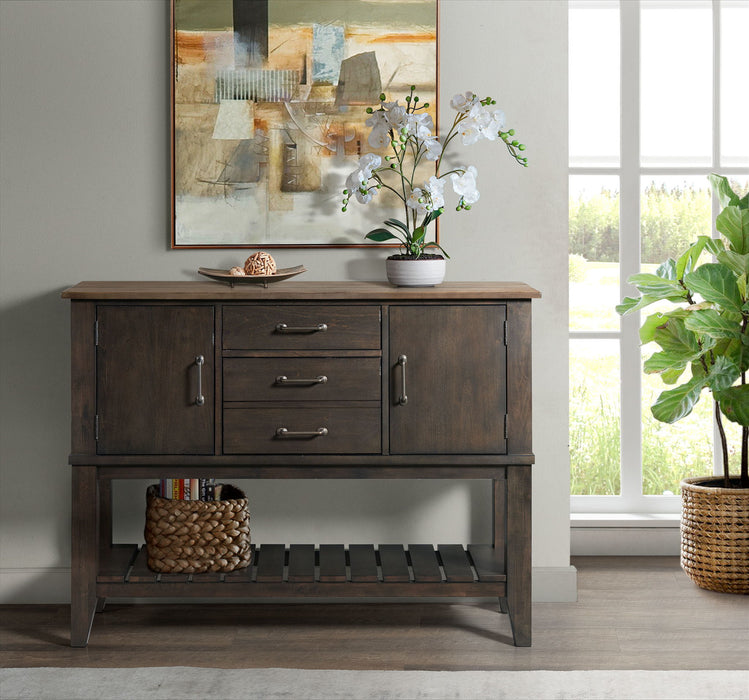Beacon - Server - Charcoal / Walnut