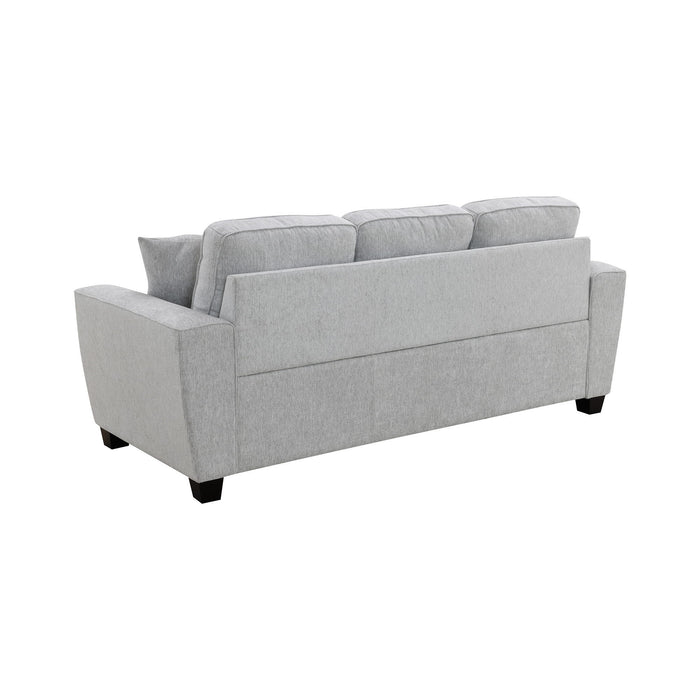 Ashbury - Sofa With 2 Pillows - Soft Gray