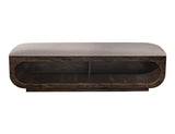 Balam - Wooden Bench With Cushioned Seat