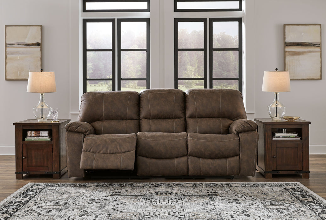 Kilmartin - Chocolate - Reclining Sofa