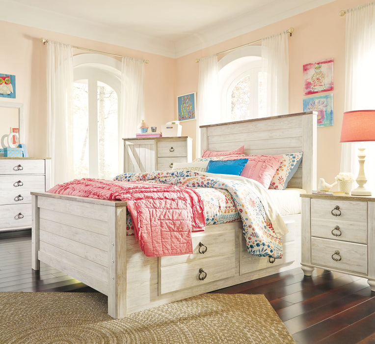 Willowton - Panel Bed