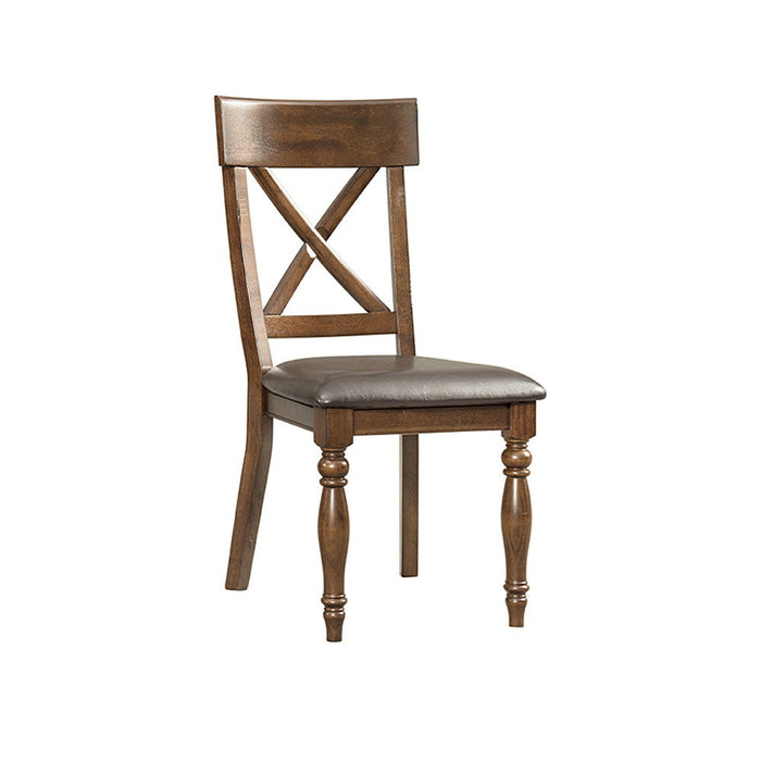 Kingston - X-Back Chair - Raisin