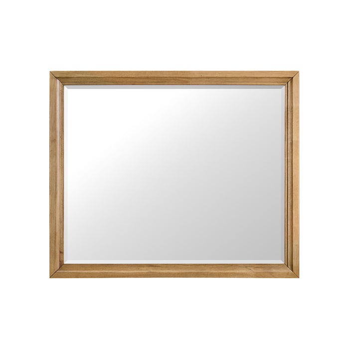 Newport - Mirror - Natural Oak