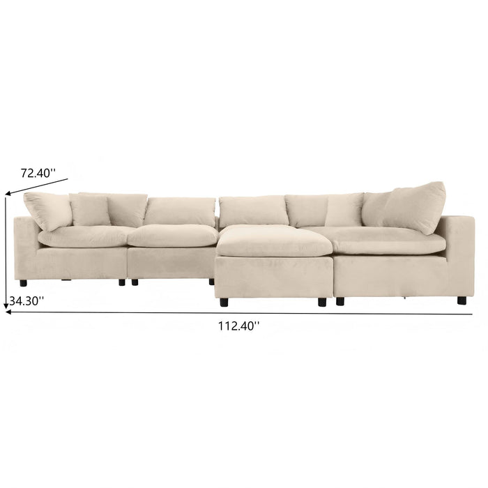 Hayward - Modular Sectional Sofa - Ivory