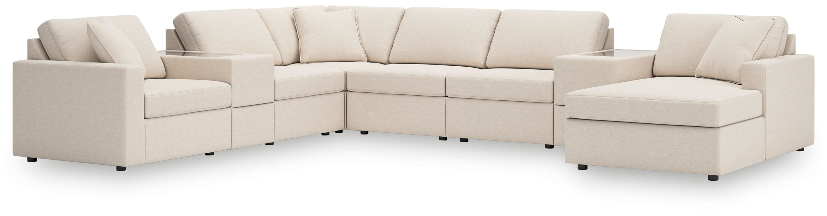 Modmax - Oyster - Sectional