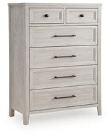 Darbonton - Six Drawer Chest - Dove White