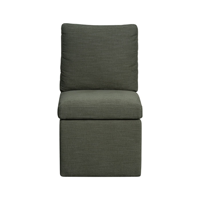 Upholstered Dining Chair Pillow Back