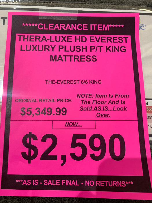 Everest Luxury Pillow Top King