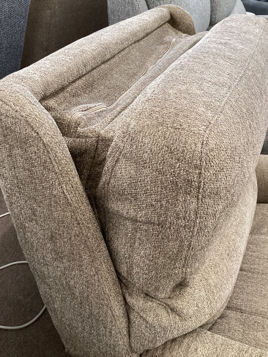 Rio Fabric Power Rocking Recliner with Power Headrest