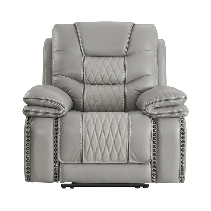 Cody - Dual-Power Recliner - Santorini Solana