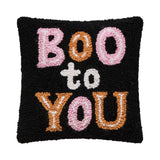 Boo To You Hook Pillow