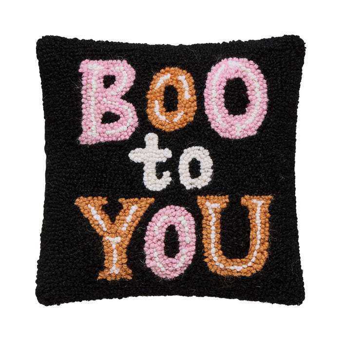 Boo To You Hook Pillow