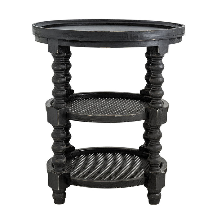 Round 3 Tiered Side Tabel, End Tabel For Lving Room Bedroom Entryway