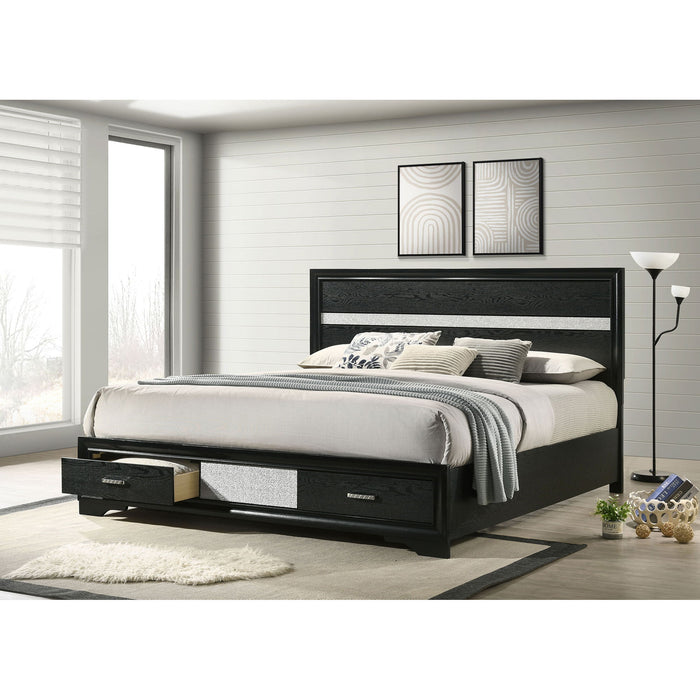 Storage Platform Bed 2 Drawer