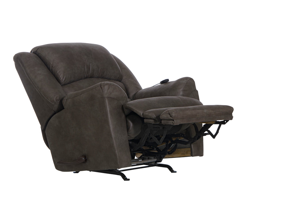 Hayden - Chaise Rocker Recliner With Heat / Massage & Oversize Xtra Comfort Footrest