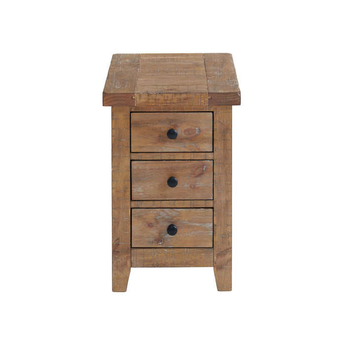 Highland - Chairside Table - Sandwash