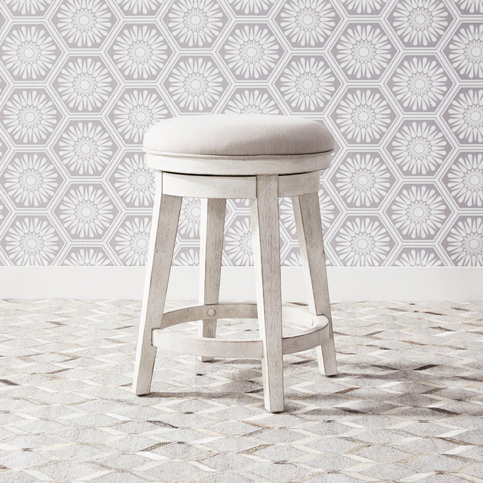 Modern Farmhouse - Console Swivel Stool