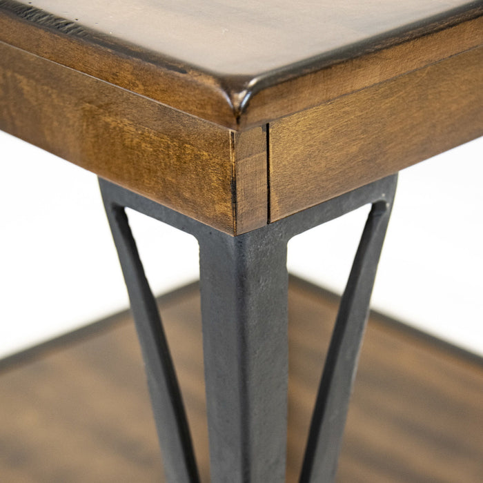 District - Chairside Table - Copper