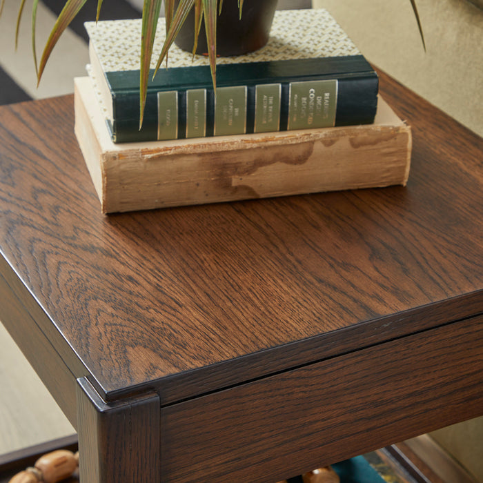 Sylvie - Rectangular Coffee Table - Dark Brown