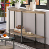 Paran Place - Demilune Sofa Table - Natural