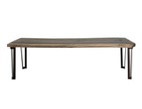 Natural Parota - Rectangular Table (Live Edge) - Light Brown