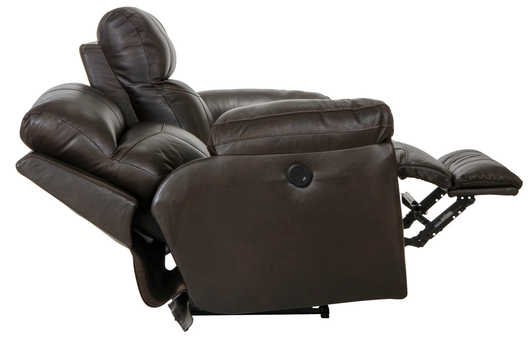 Costa - Power Lay Flat Reclining Loveseat