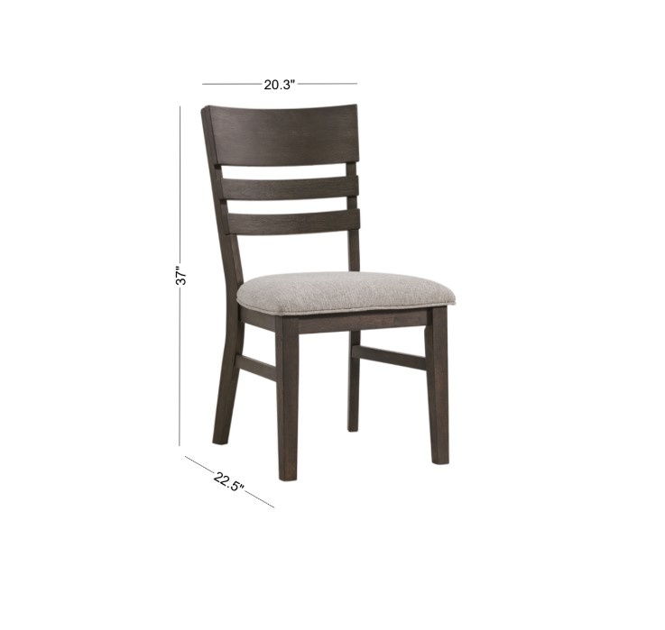 Hearst - Panel Chair - Reclaimed Chevron