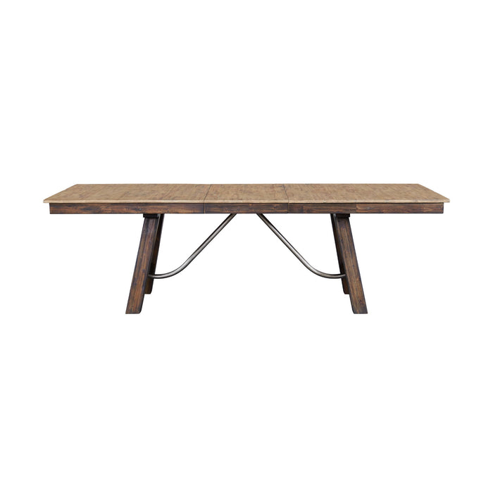 Transitions - Trestle Dining Table - Driftwood / Sable