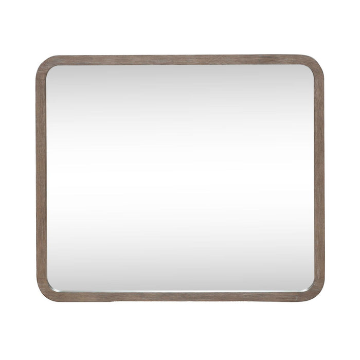 South Bend - Landscape Mirror - Brown