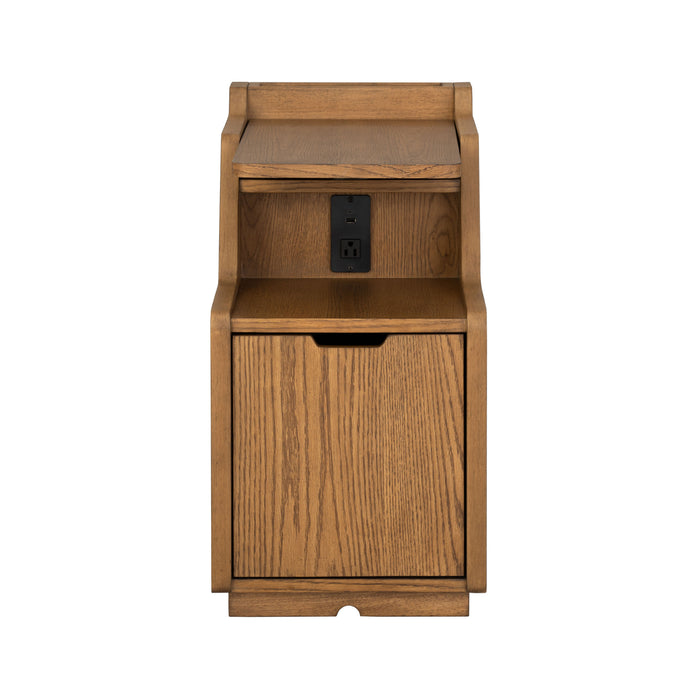 Sidekick - Smart Side Table - Light Brown