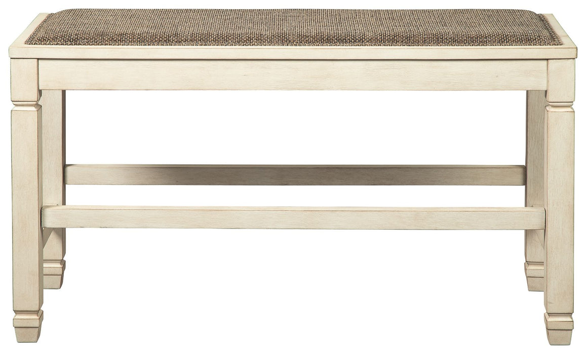 Bolanburg - Beige - Dbl Counter Uph Bench