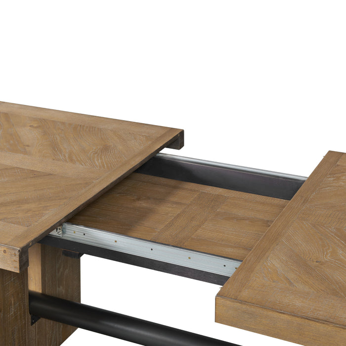 Landmark - Trestle Dining Table - Weathered Oak
