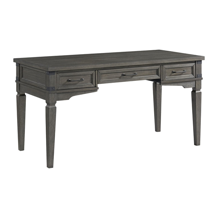 Foundry - 60" Writing Desk - Brushed Pewter